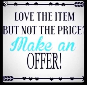 Any reasonable offer considered💖